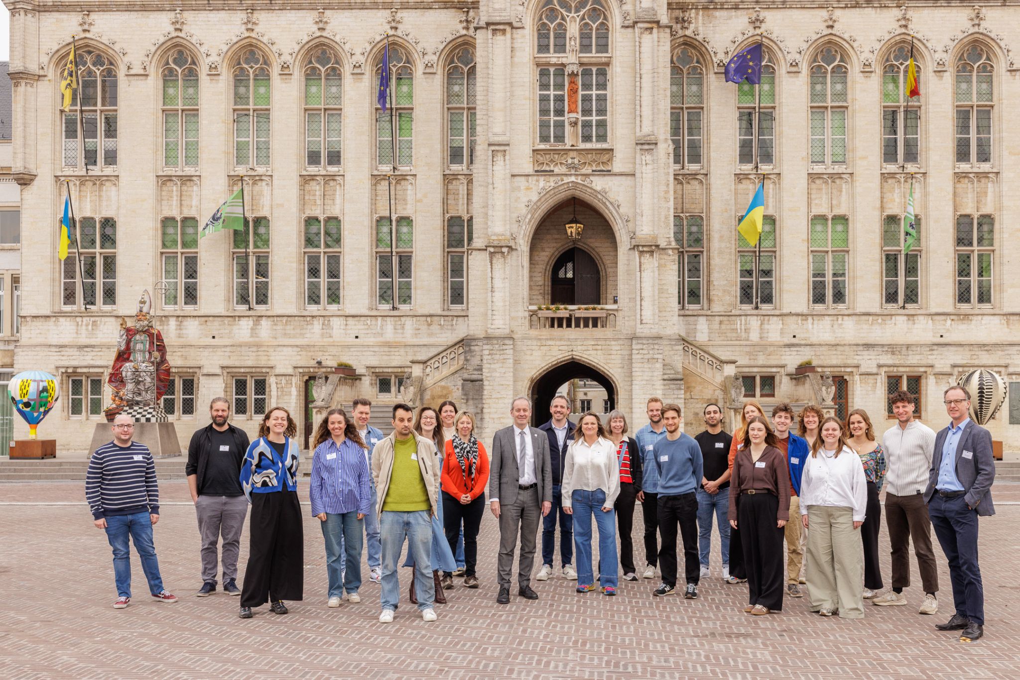 Photo of the Digital Kiosk consortium partners